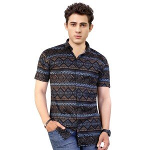 Men's Printed Casual Shirt