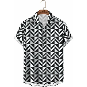 Men's Printed Crepe Shirt