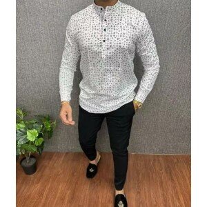 Latest Men's Cotton Printed Shirt