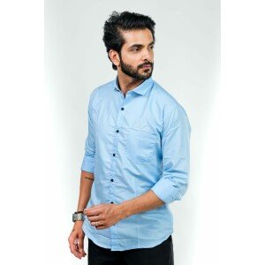 Regular Fit Mens Formal Shirt