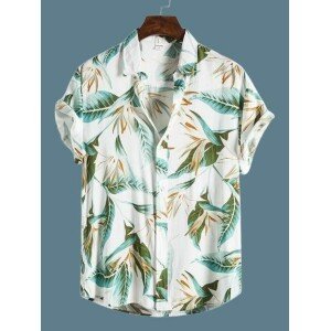 Lycra Printed Men's Shirts