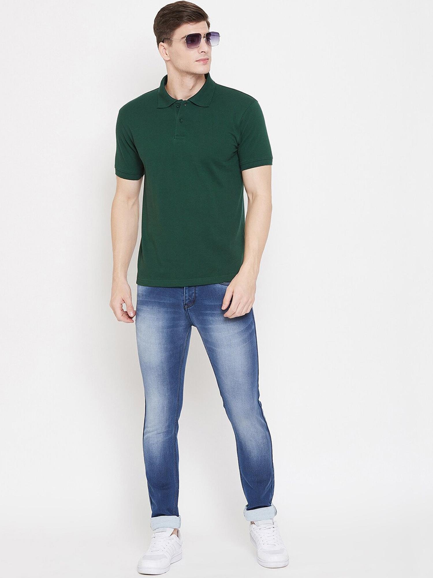 Half Sleeves Mens Polo T-Shirt