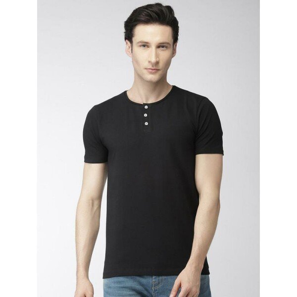 Cotton Half Sleeve Round Neck Tshirt