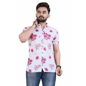 Trendy Men's Printed Shirt