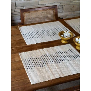 Buy Beige Brown Hand Crafted Banana Fibre Table Runner