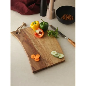 Buy Beige Brown Mango Wood Solid Cheese Boards
