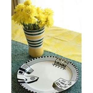 Buy Black Ceramic Hand Crafted Serveware Plates