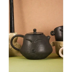 Buy Black Hand Crafted Ceramic Cups