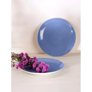 Buy Blue Ceramic Hand Crafted Plates