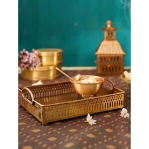 Buy Brass Brass Beaten Tray