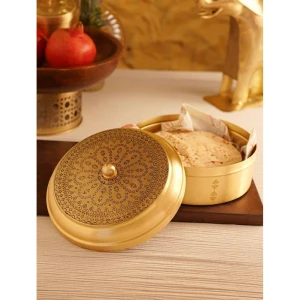 Buy Brass Brass Roti Box