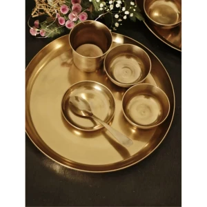 Buy Brown Bronze Hand Crafted Plates