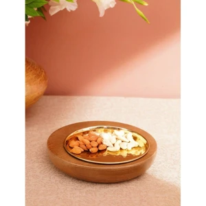 Buy Brown Mango Wood Carved Tray