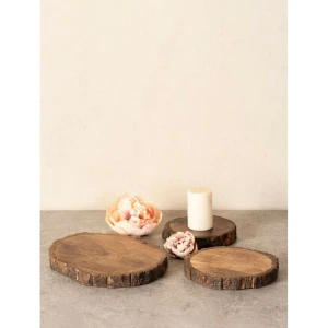 Buy Brown Mango Wood Coaster & Trivet