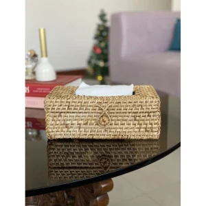 Buy Brown Rattan Solid Home Decor