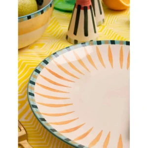 Buy Multicolour Ceramic Plates
