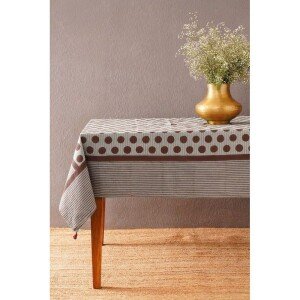 Buy Multicolour Cotton Block Print Table Cloth