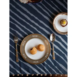Buy Multicolour Cotton Rectangle Printed Table Cloth