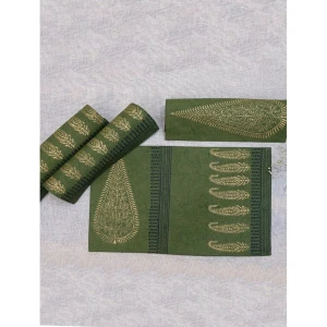 Buy Olive Green Cotton Canvas Mats