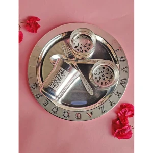 Buy Silver Hand Crafted Stainless Steel Kitchenware