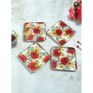 Buy White Hand Crafted Iron Plates