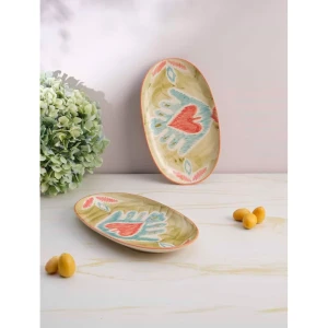 Buy Yellow Ceramic Tray/Platter