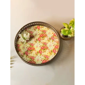 Buy Yellow Iron Tray Platter